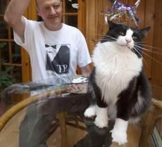 Dr. Hugh Chisholm and Tuxedo Stan